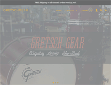 Tablet Screenshot of gretschgear.com